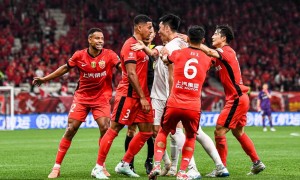 中超-蒋光太送点武磊中楣 海港3-1逆转海牛