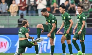 中超-塞鸟古加传射 国安3-1新鹏城11场不败+5连胜
